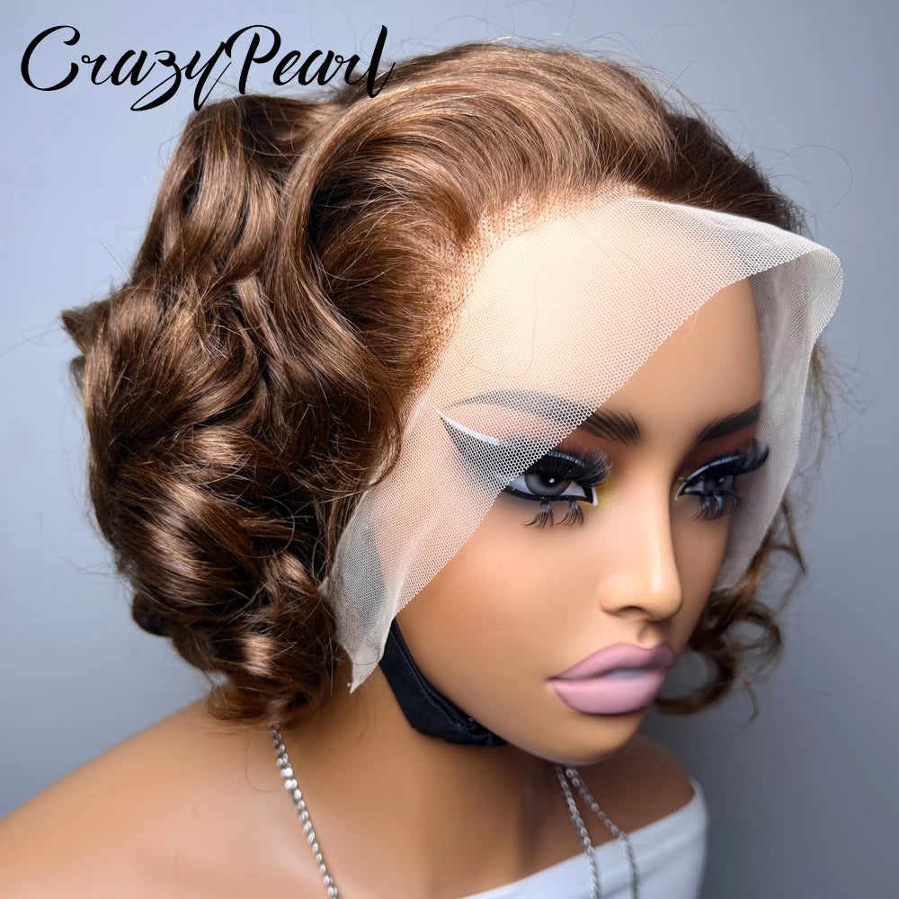 Loose Wave HD Lace Frontal Human Hair Wig for Women