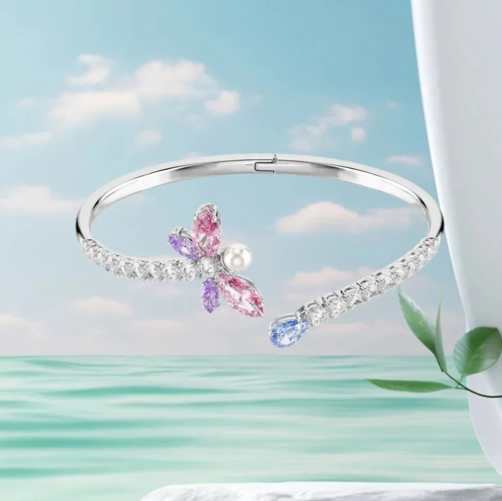 Mixed Cut Crystal Jewelry Set