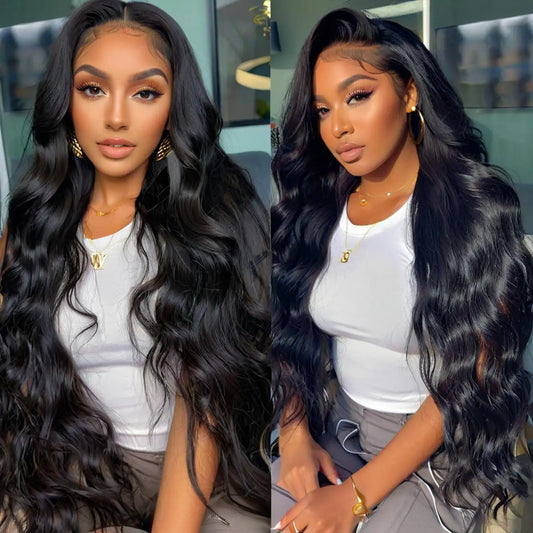 Dark Brown Body Wave Wig