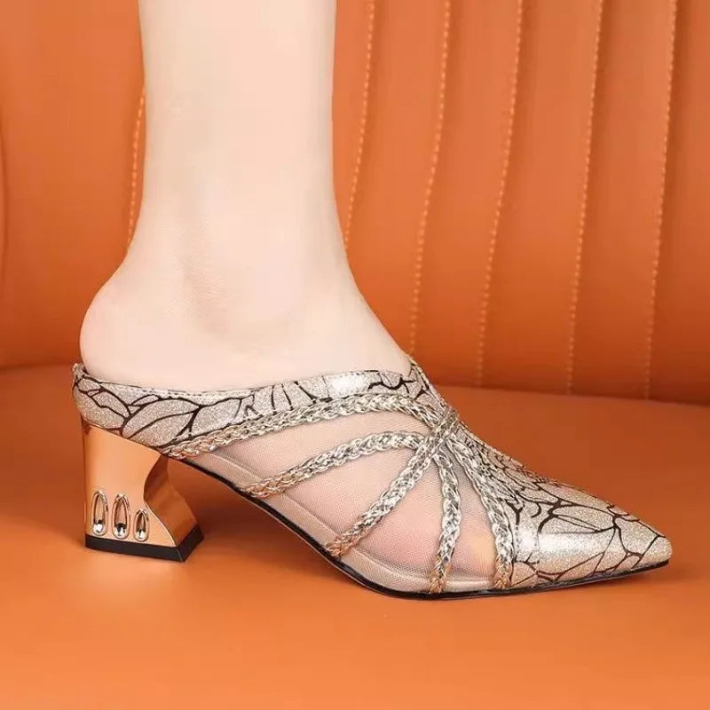 Pointed Toe Slippers