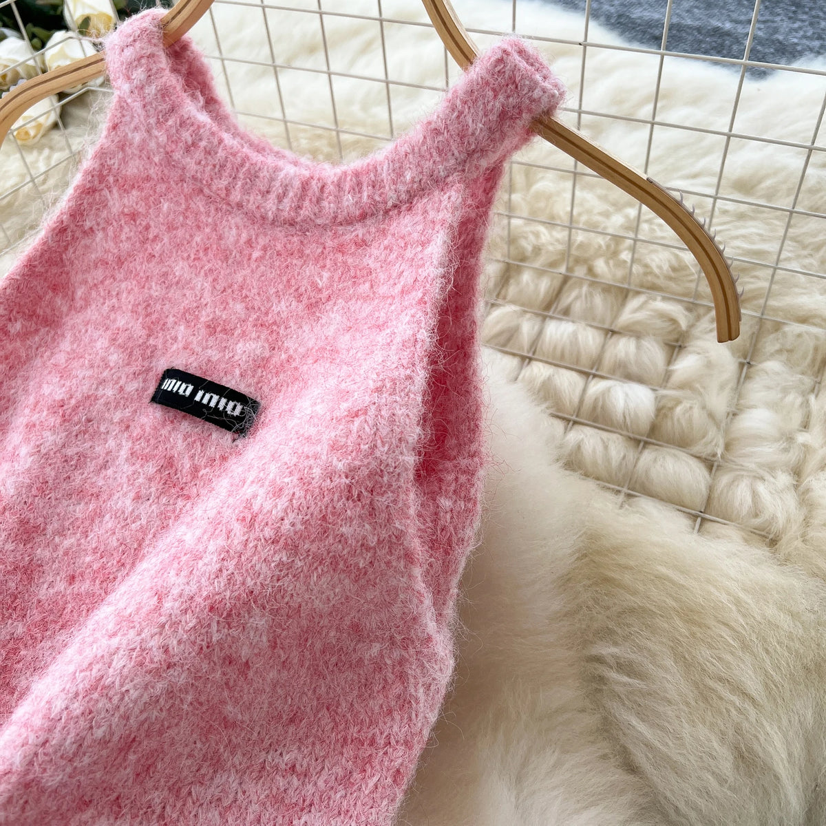 Long Sleeve Cardigan and Knit Tank Top Set for Women