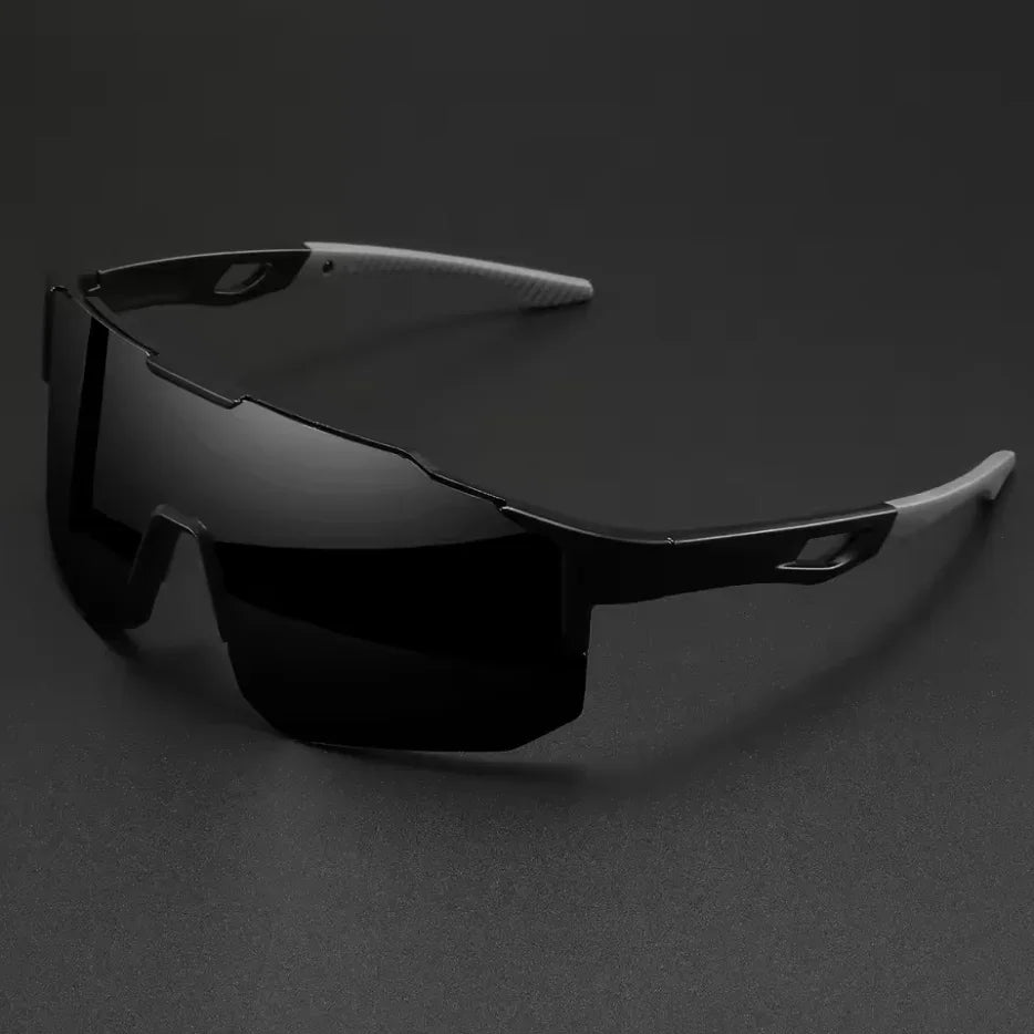 Oversized Square Reflective Sunglasses