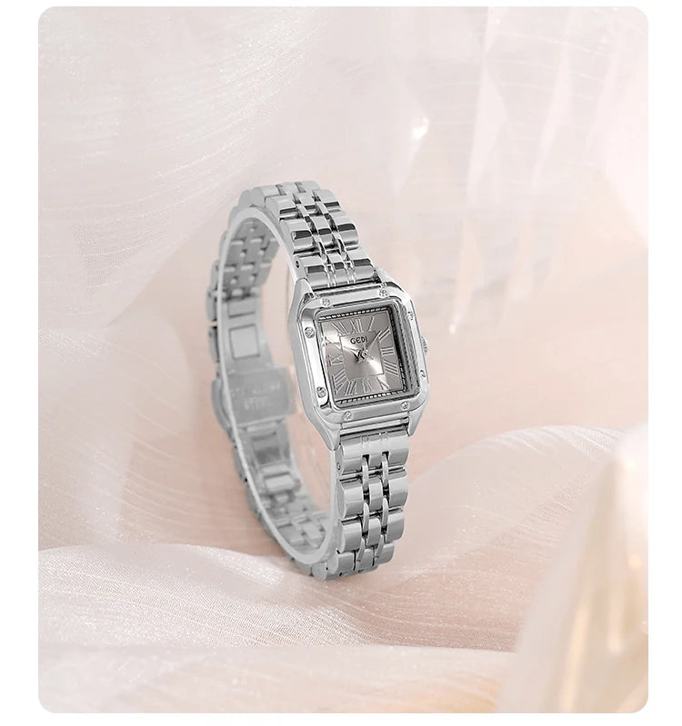 Vintage Square Quartz Women's Watch