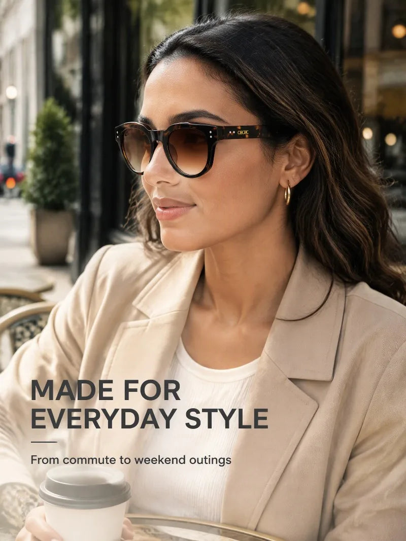 Retro Square Polarized Sunglasses