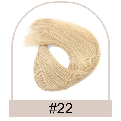 Invisible Straight Human Hair Extensions for Women