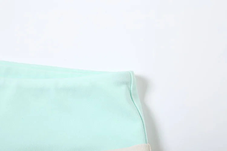 Sisterlinda Casual Sporty 2 Piece Set Women Letter Embroidery Zip Navel Exposed Jacket+Contrast Patchwork Shorts Simple Outfits