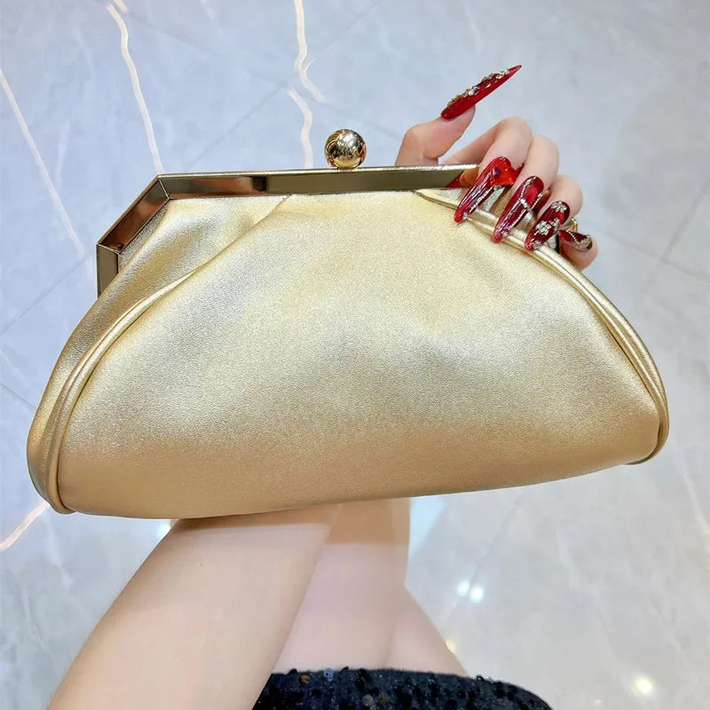 Cloud Shaped Evening Clutch Crossbody Bag