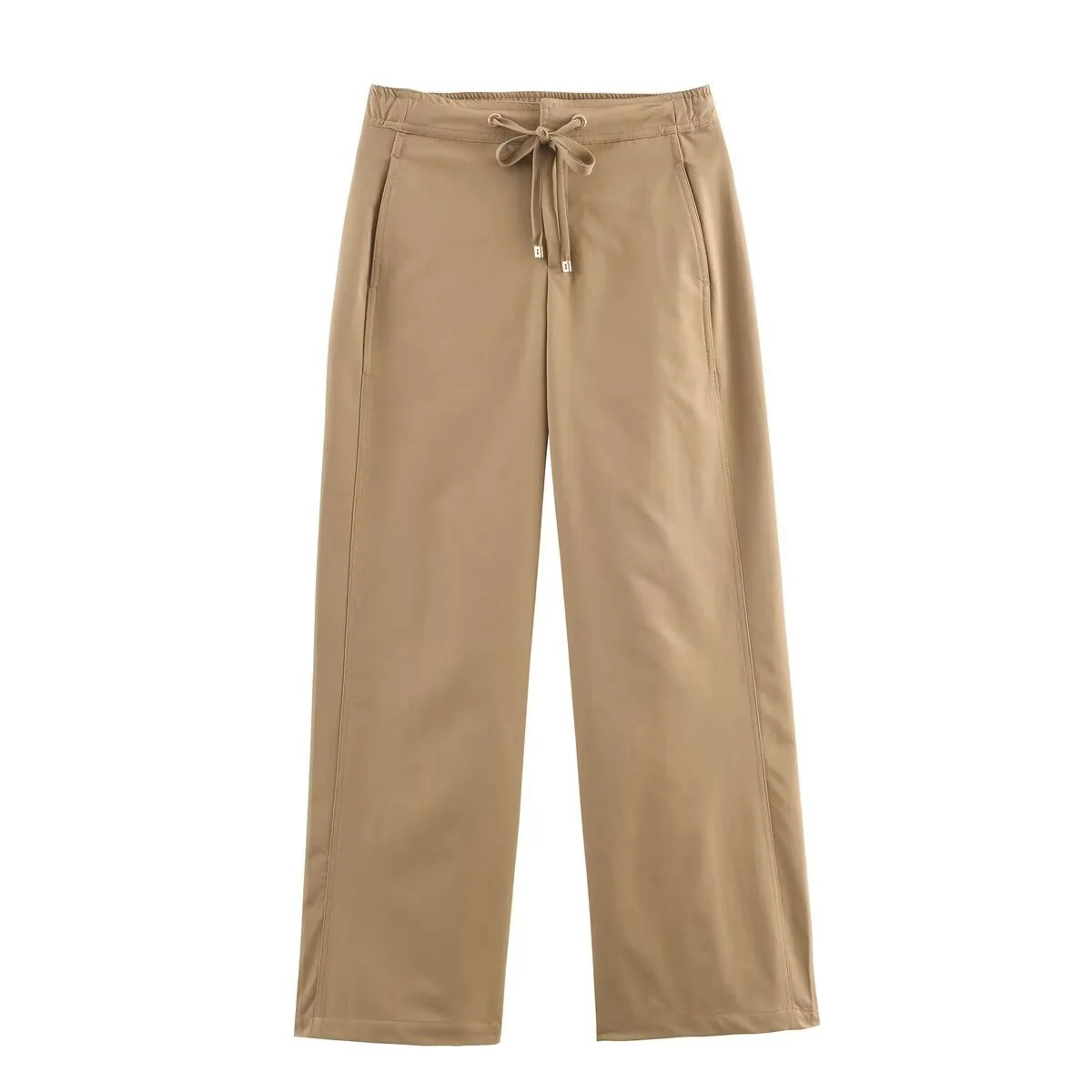 Casual Lapel Jacket And Drawstring Pants Set for Women