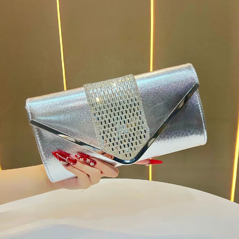 Embellished Evening Minaudiere Clutch