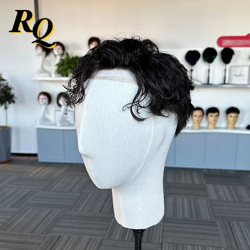 Lightweight Breathable Pre Cut Lace Front Human Hair Wigs For Women