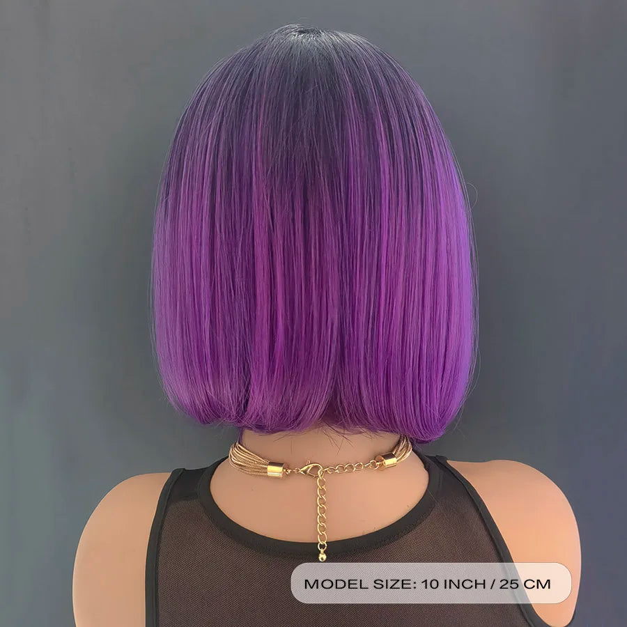 Heat Resistant Multi Color Body Wave Synthetic Wig For Women