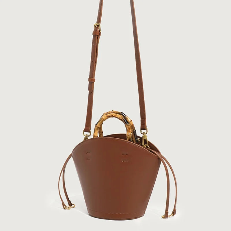 Spacious Bamboo Knot Tote Bag