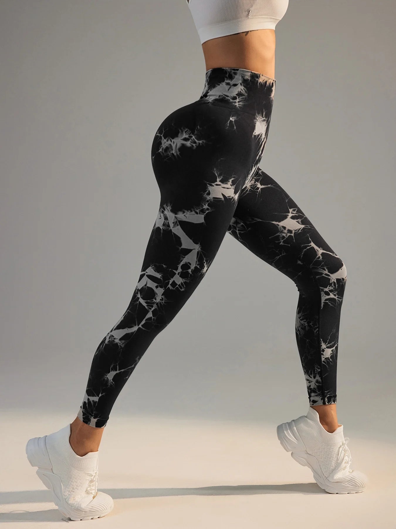 Tie Dye Seamless Leggings