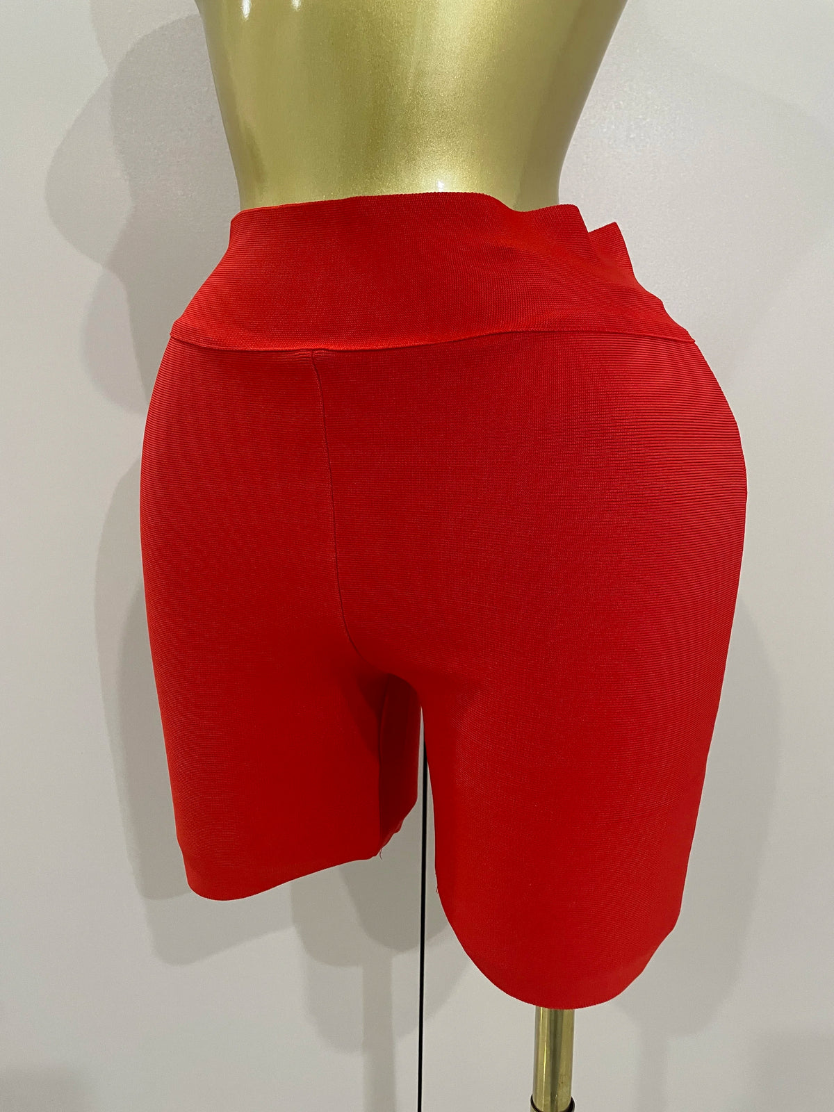 Stock Bandage Shorts Purple Pink Bandage Short Pants High Waist Top Quality Rayon Bandage Casual Sports Shorts Wholesale