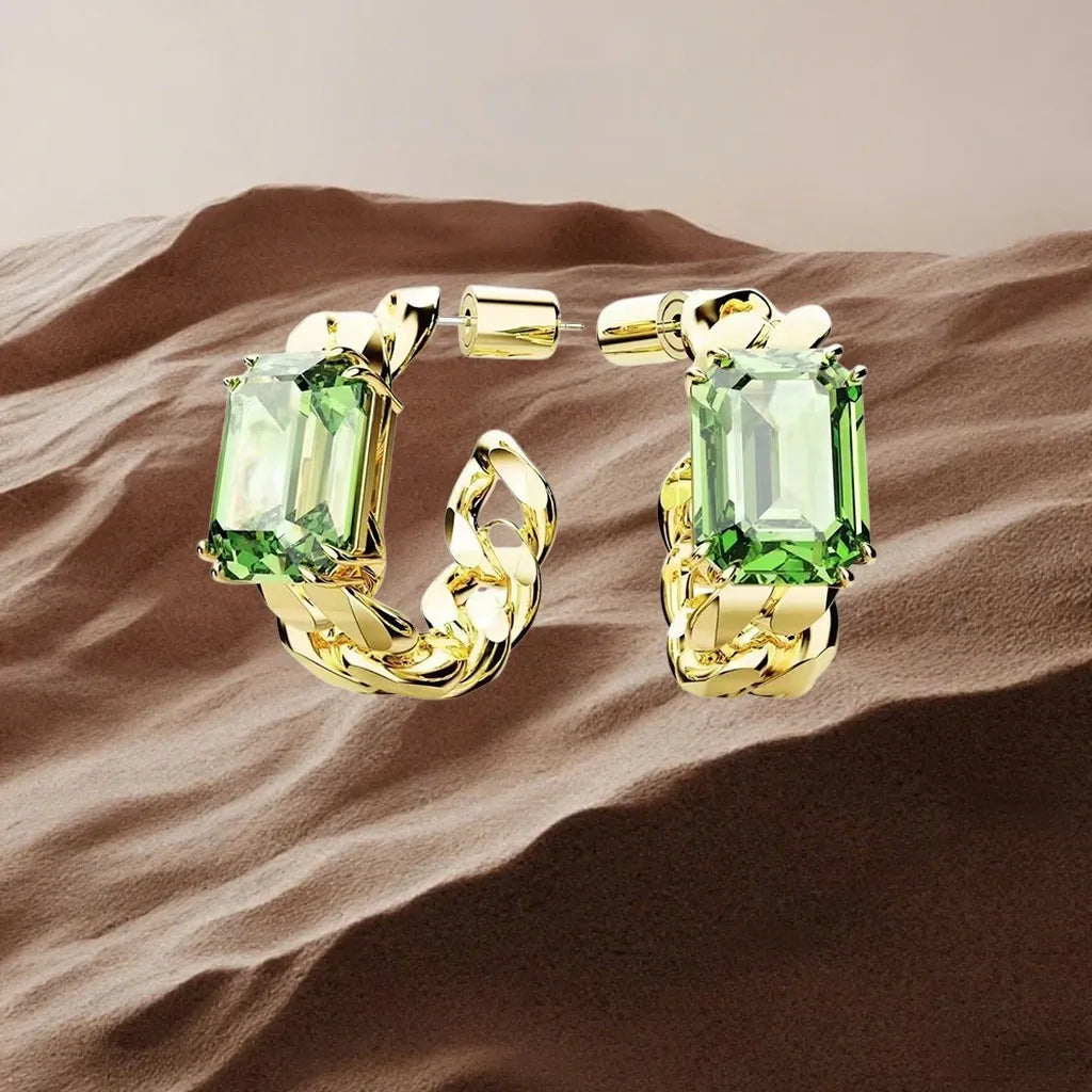 Luminous Gold Plated Zirconia Pendant Necklace for Women