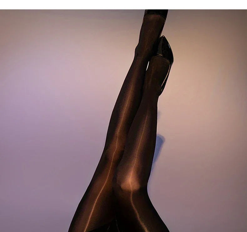 Smooth Satin Full Length Tights