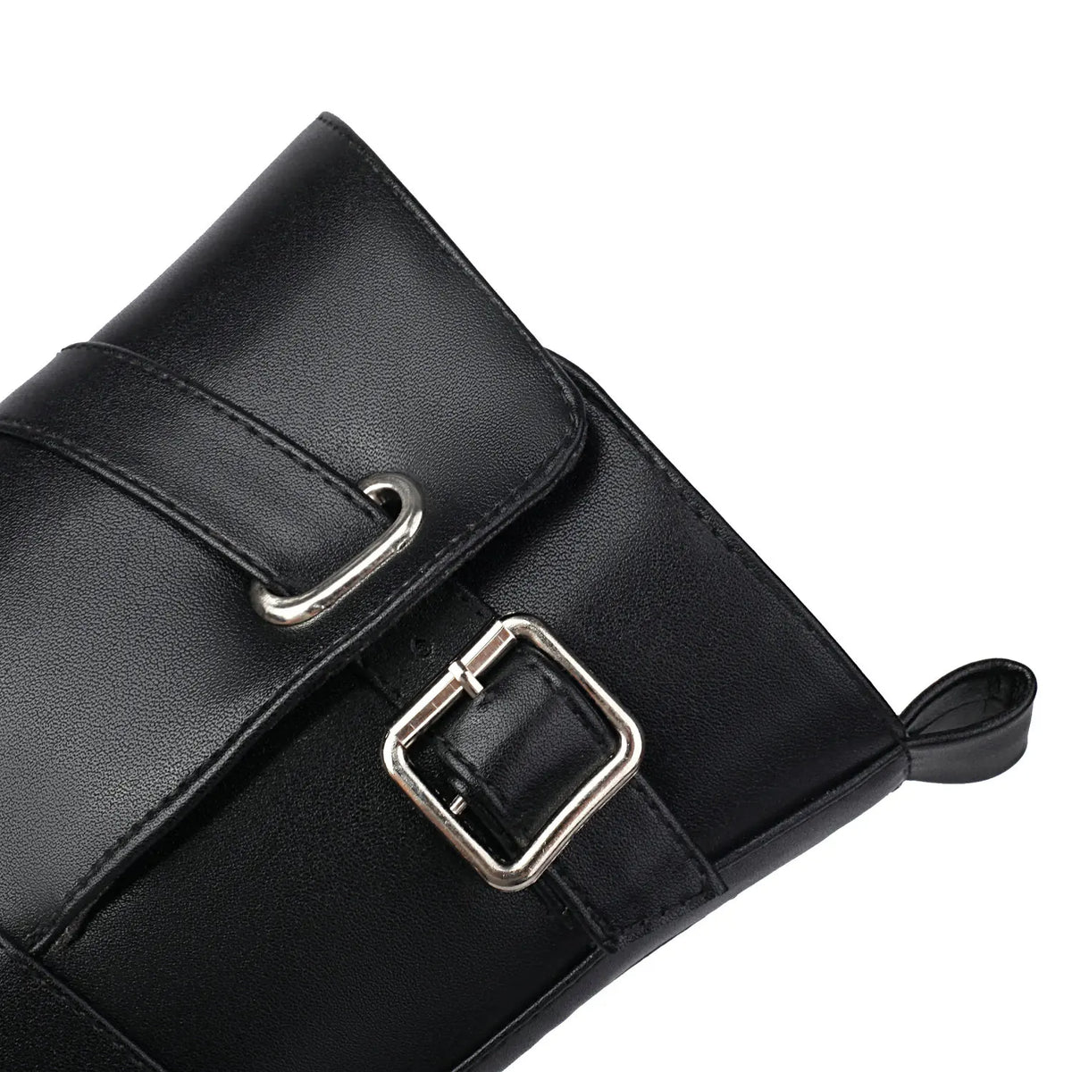 Pointed Toe Stiletto Ankle Boots With Buckle for Women