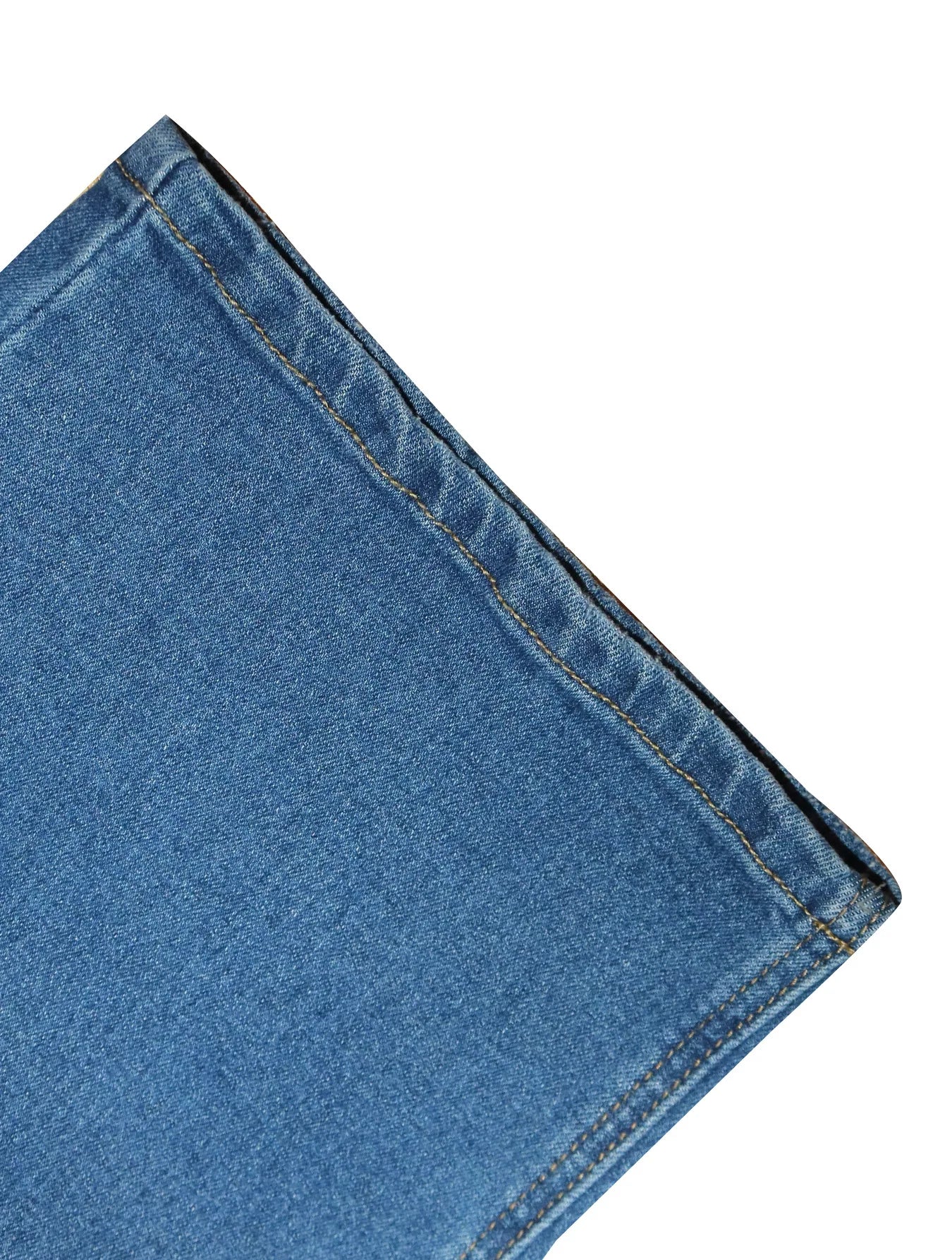 High Waisted Wide Leg Denim Jeans With Detachable Skirt For Women