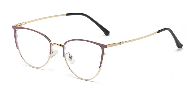 Lightweight Hollow Out Cat Eye Reading Glasses For Women