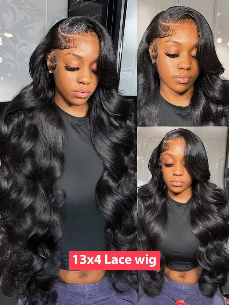 Hd Lace Front Brazilian Body Wave Human Hair Wig for Women