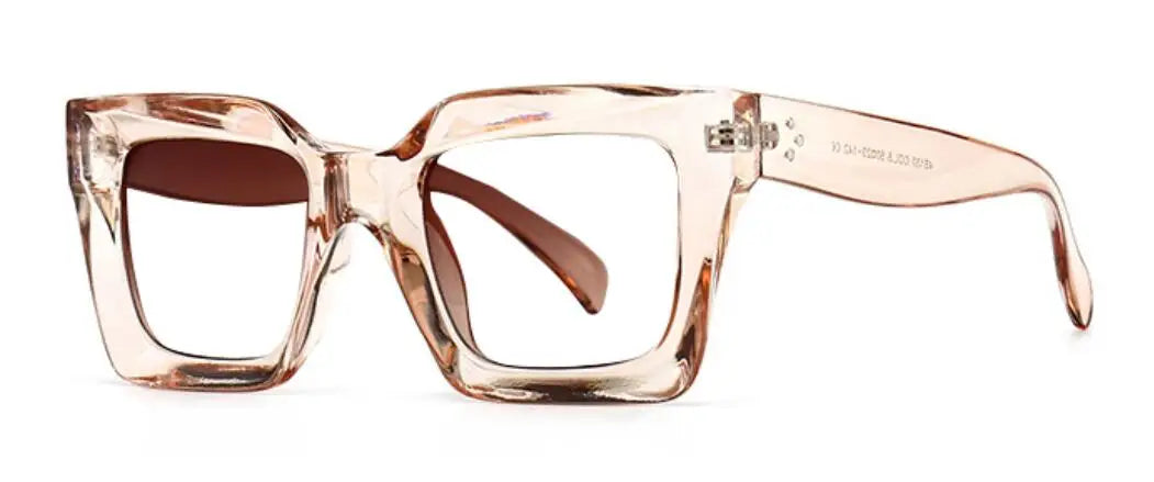 Vintage Square Blue Light Reading Glasses for Women