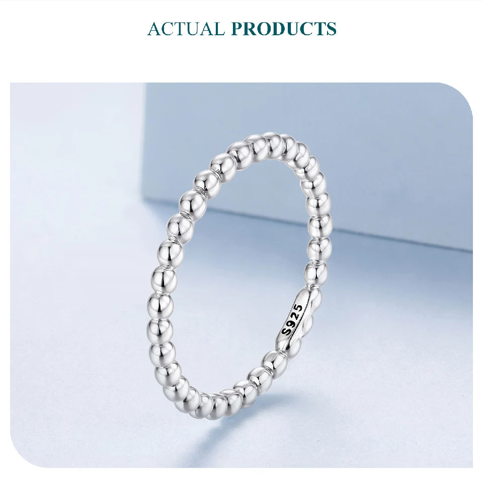 Sterling Silver Rope Band Ring