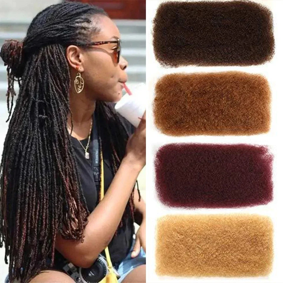 Afro Kinky Human Hair Twist Braiding Bulk for Women