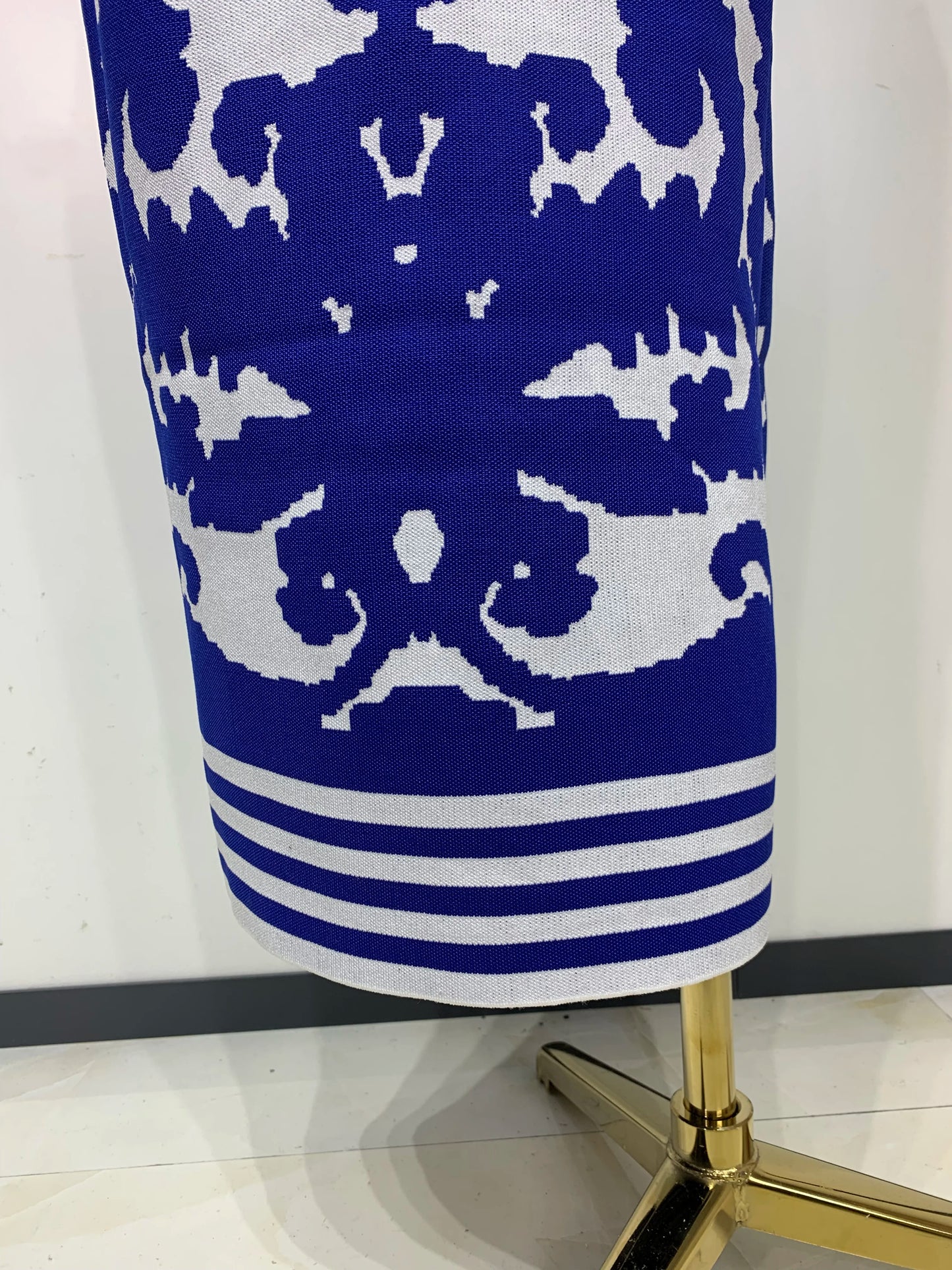 Women Sexy Short Sleeve Jacquard Blue Maxi Long Bodycon Bandage Dress 2025 Celebrity Elegant Evening Club Party Luxury Dresses