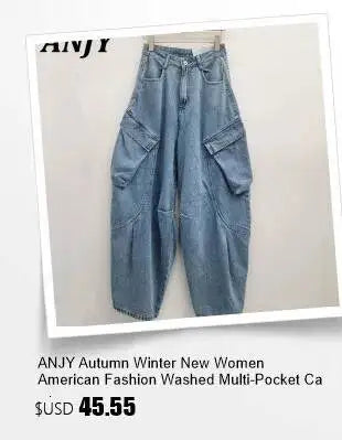 ANJY Spring Summer New Women Fashion Vintage Plaid Patchwork Denim Multi-layered Skirt Sweet Drawstring Short Sleeve Tops A24530
