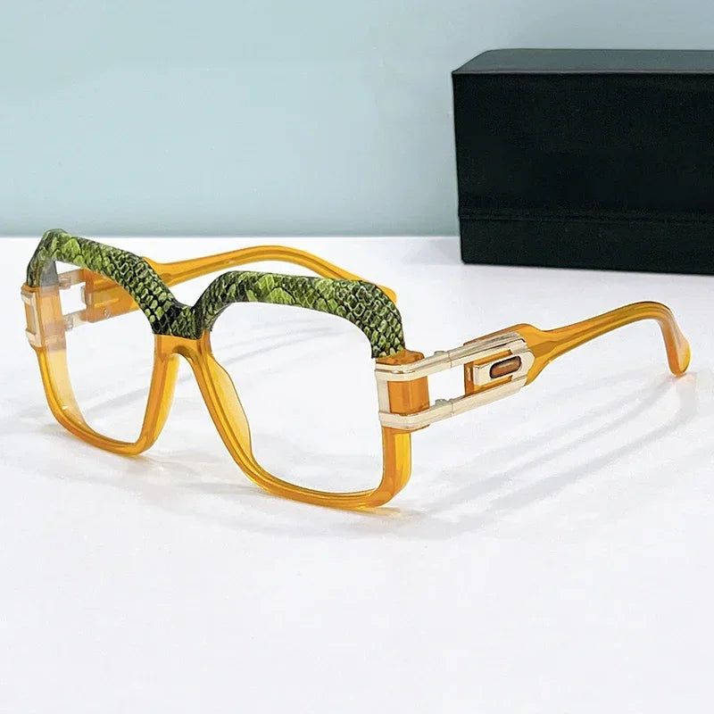 Snake Print Gradient Fashion Sunglasses