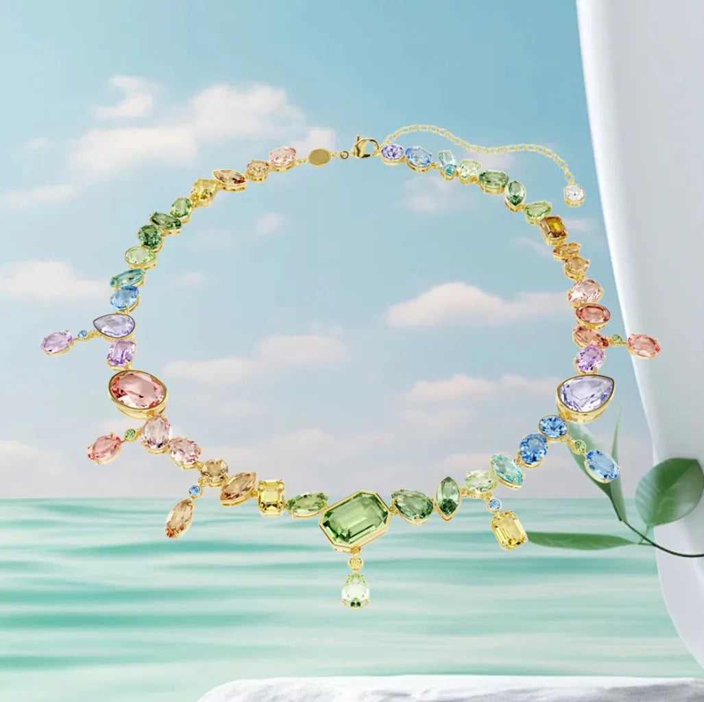 Mixed Cut Crystal Jewelry Set