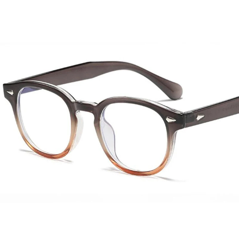 Ultralight Retro Round Frame Reading Glasses for Women