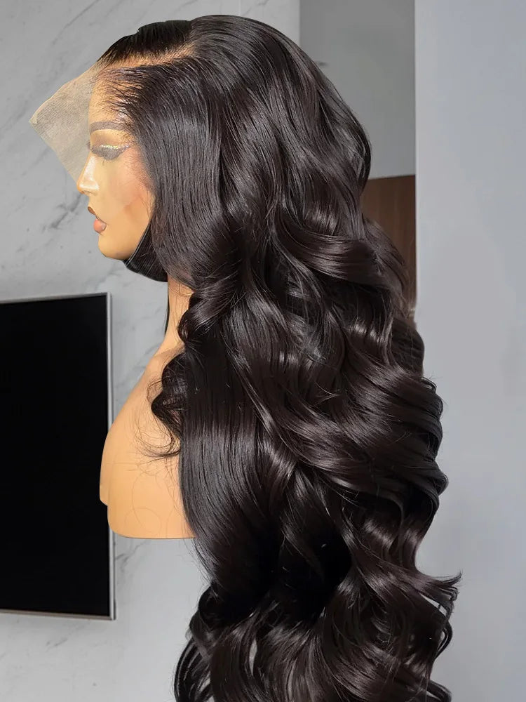 Pre Plucked Body Wave Human Hair Lace Front Wig for Women