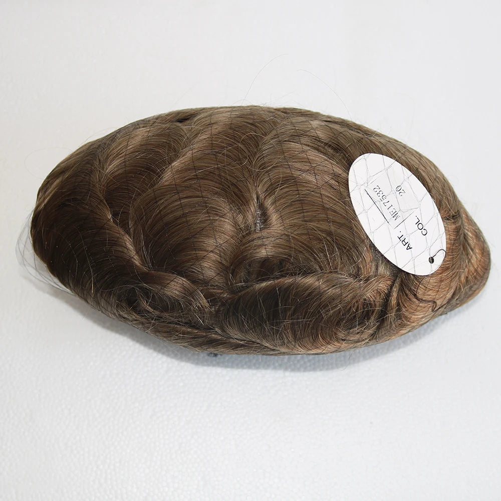 Premium Ultra Thin Invisible Human Hair Toupee for Women