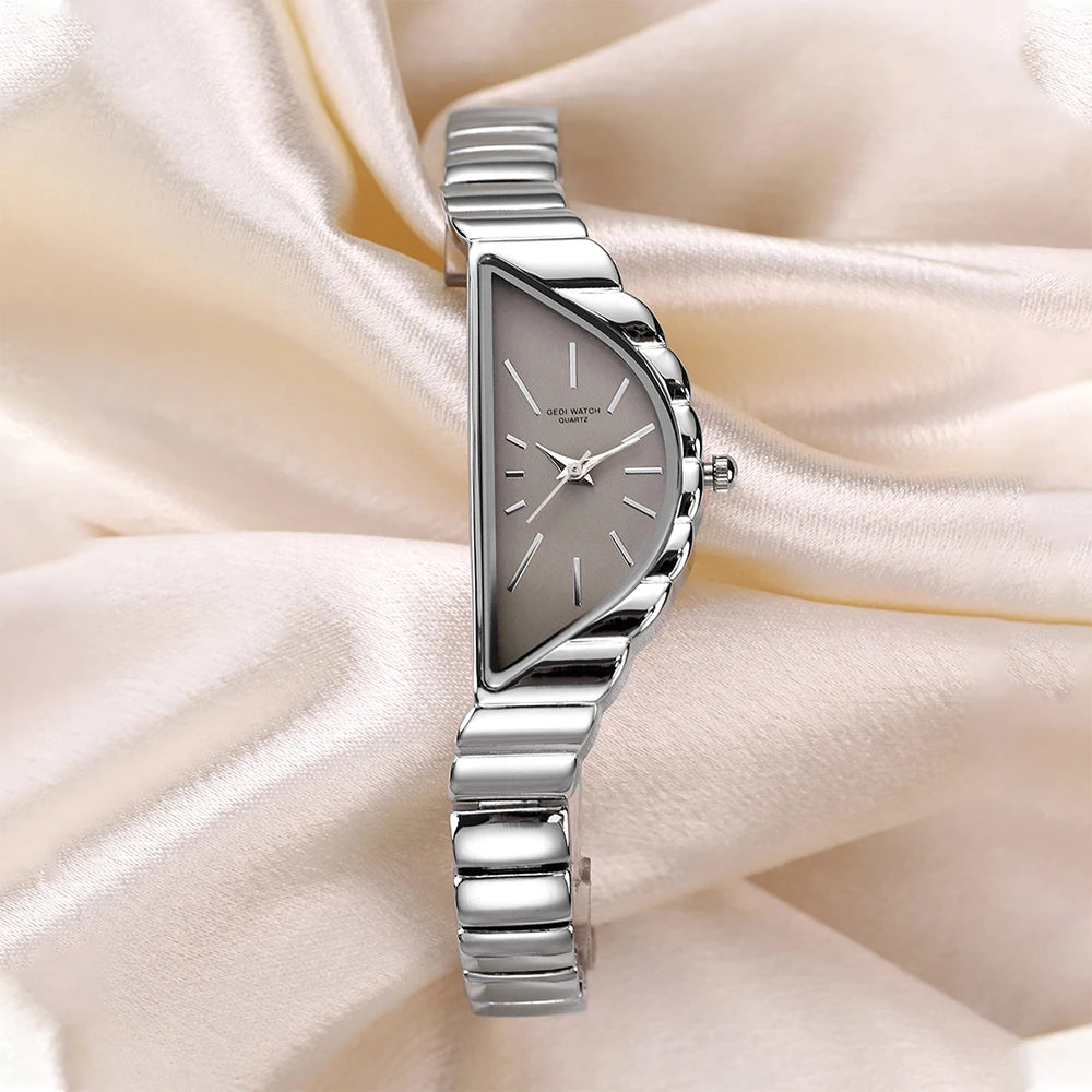 Vintage Irregular Case Quartz Watch