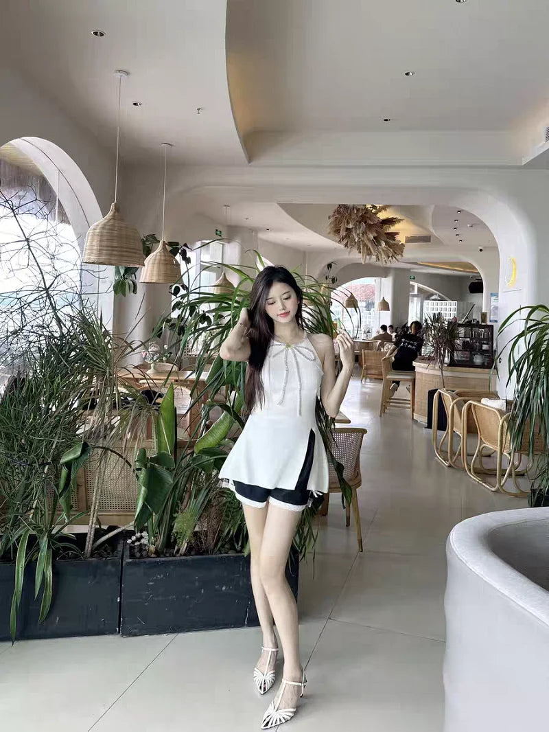 Narrow Band Pointed Toe Kitten Heel Sandals for Women