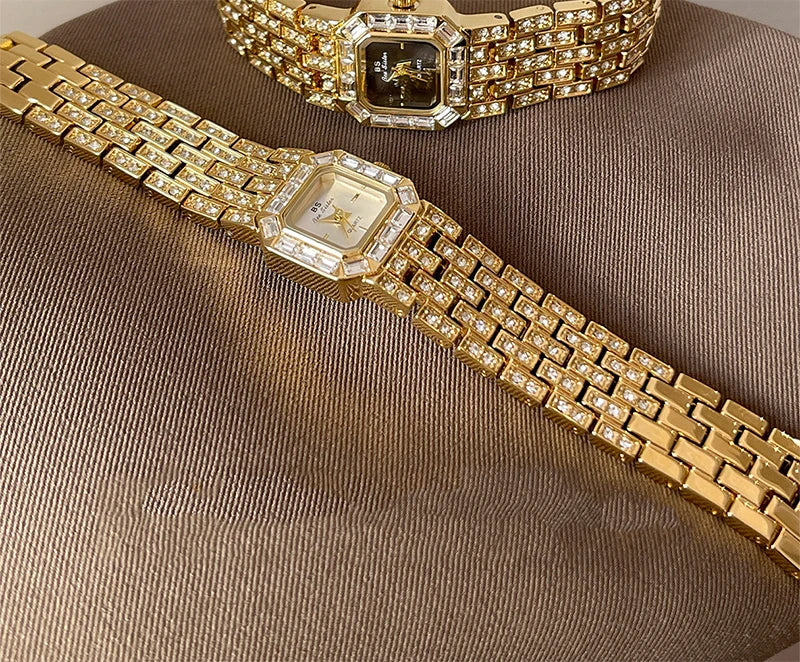 Square Quartz Wristwatch for Women