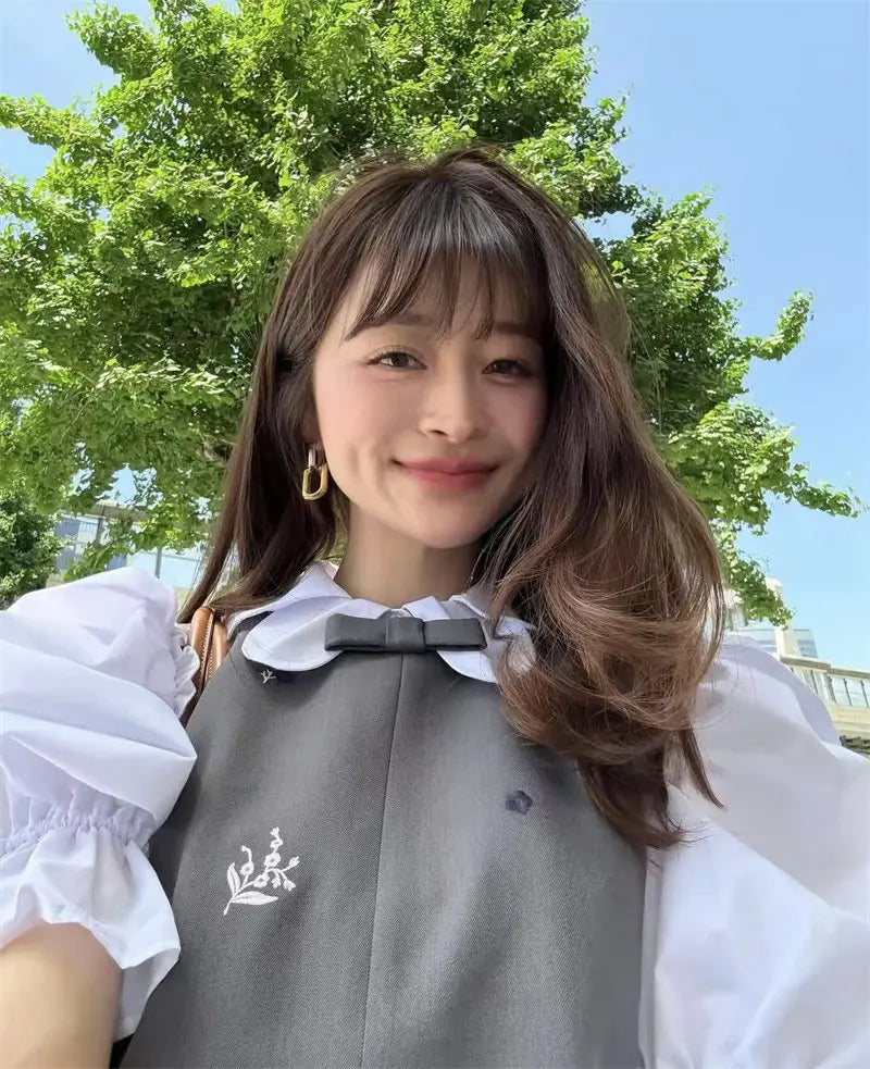 Japanese Sweet Retro Classic Embroidered Vest Vest Shorts Set 2026 Spring Summer New Fashion Commuter Two-piece Set for Women