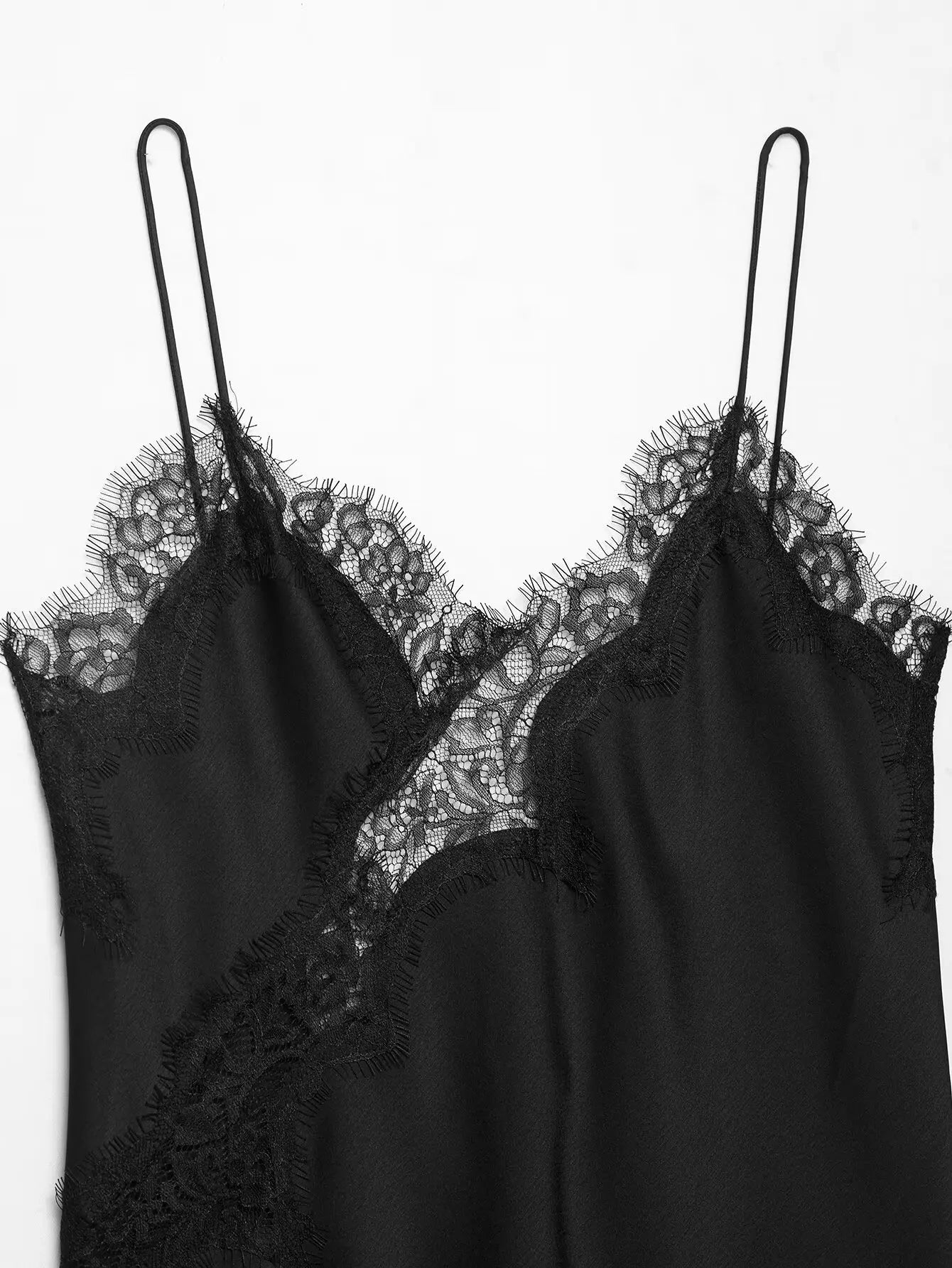 Elegant Lace Backless Asymmetrical Sleeveless Camisole for Women