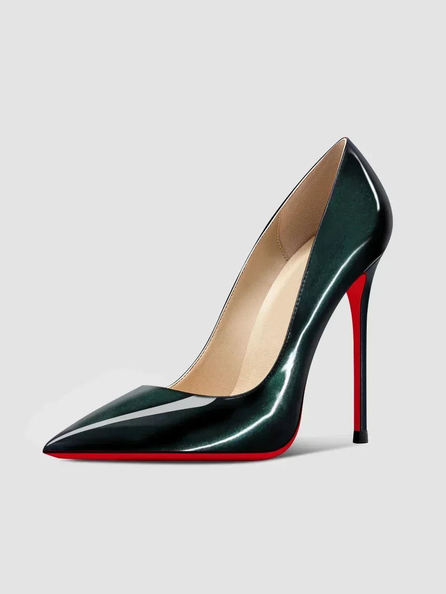 Pointed Toe Super High Stiletto Heel Pumps for Women
