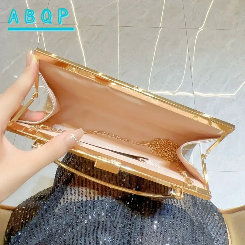 New Evening Women's Bag Luxury Brand Shiny Mini Handbag Colorful Diamond Large Capacity Mini Women's Shoulder Bag High Quality