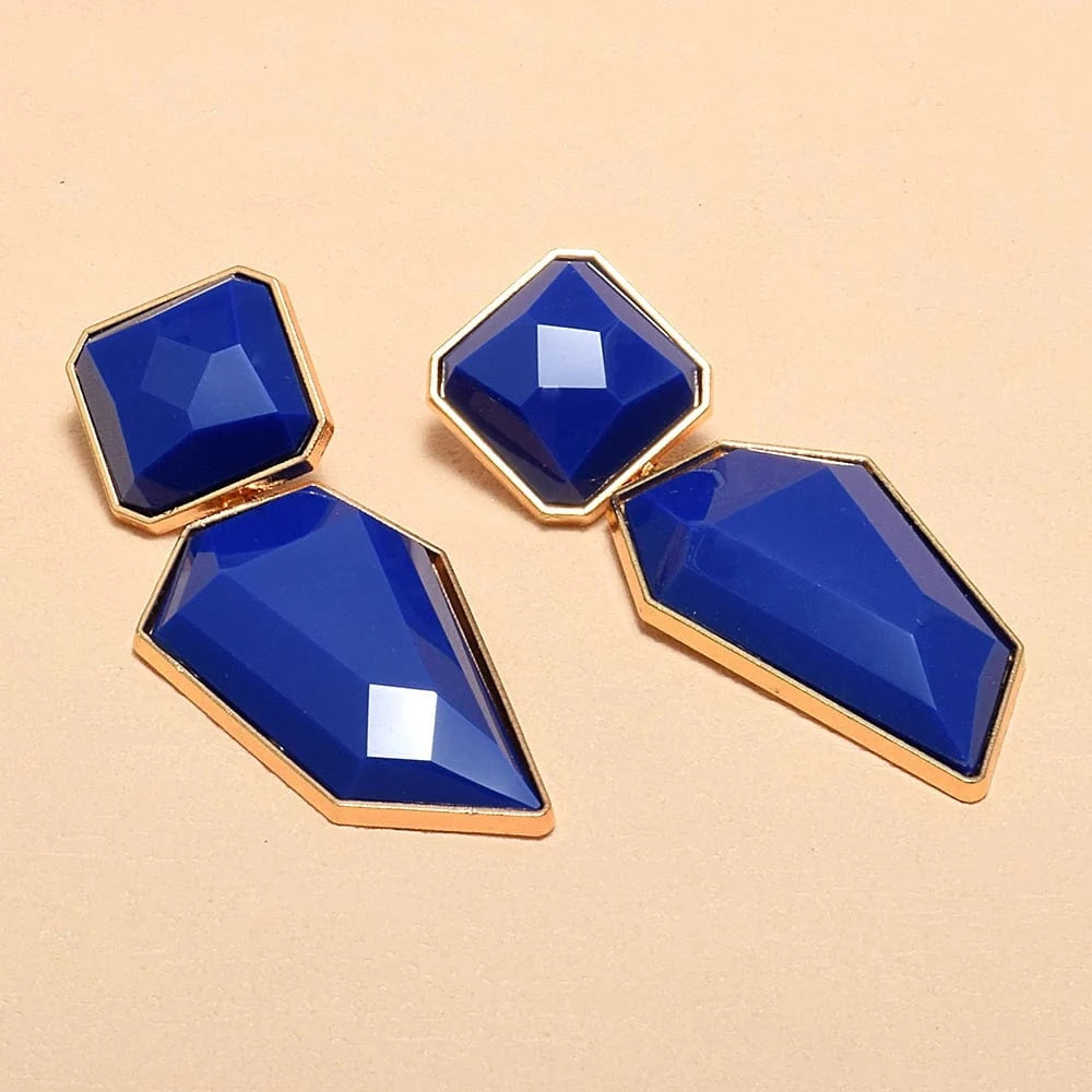 Transparent Earrings Hanging Irregular Dangle earrings High Quality Resin Drop Earrings Women's Accessories Wholesale