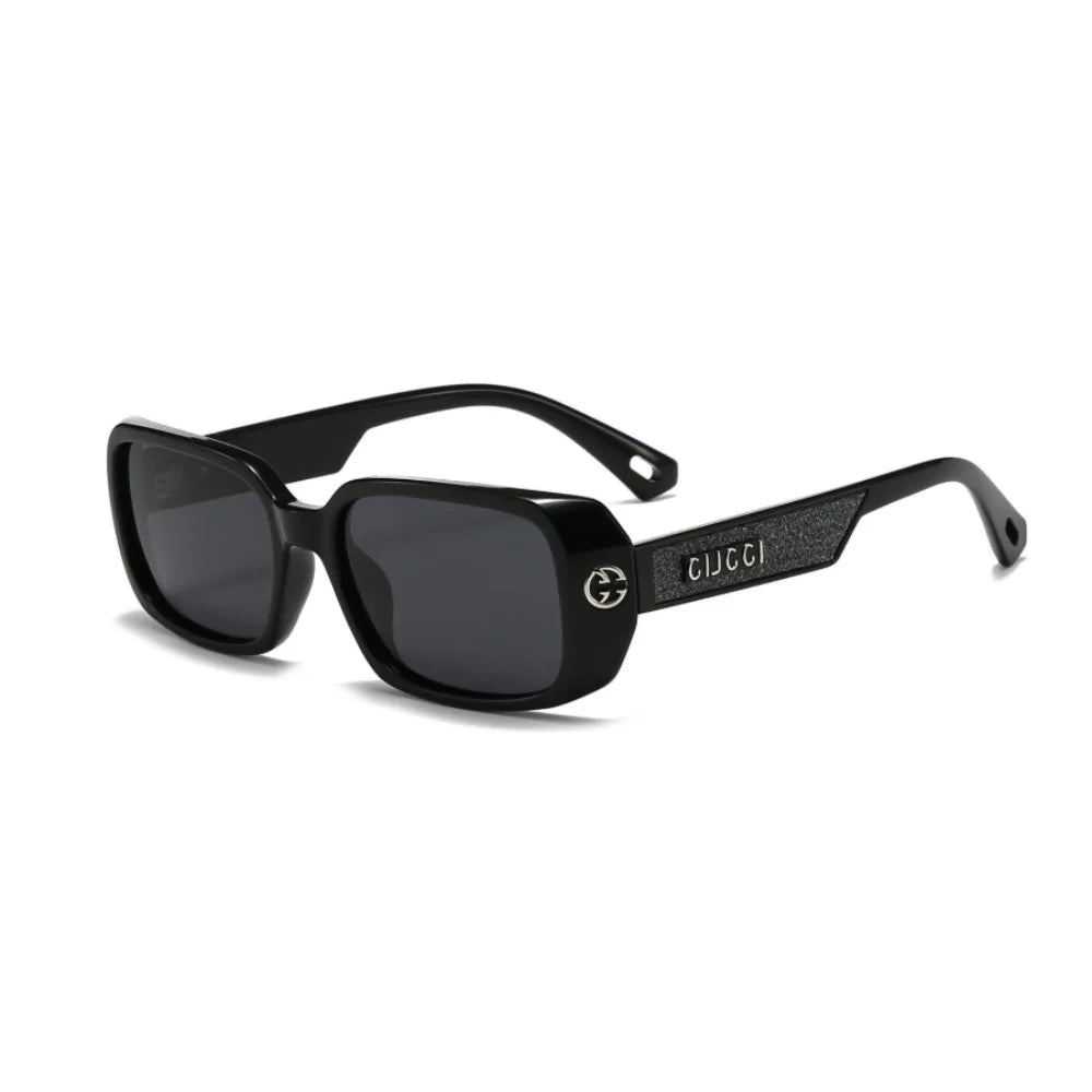 Patterned Square UV400 Sunglasses