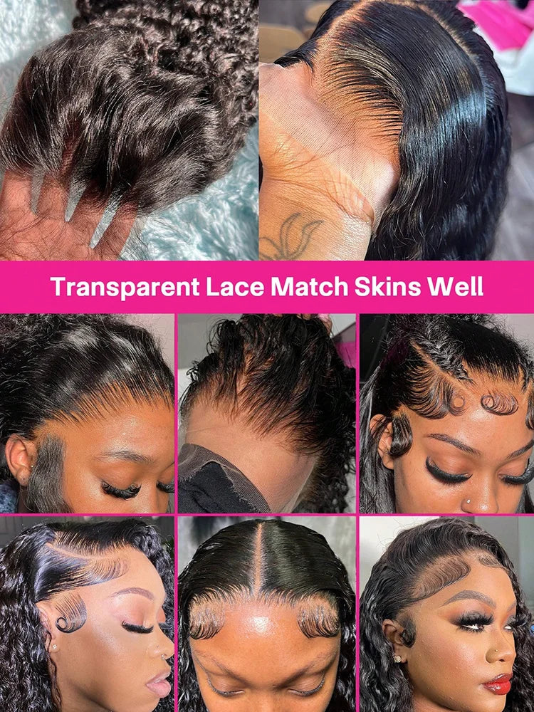 Pre Plucked Deep Wave Brazilian Human Hair Wig For Women