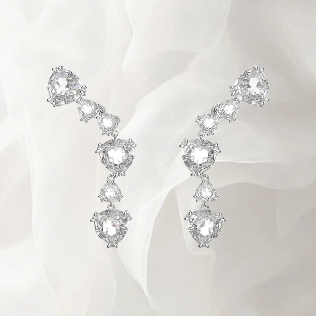 Elegant Gold Plated Zirconia Pendant Set for Women