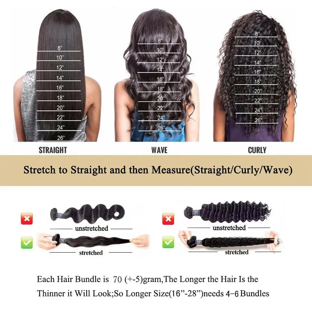Premium Remy Brazilian Deep Wave Lace Front Wig for Women