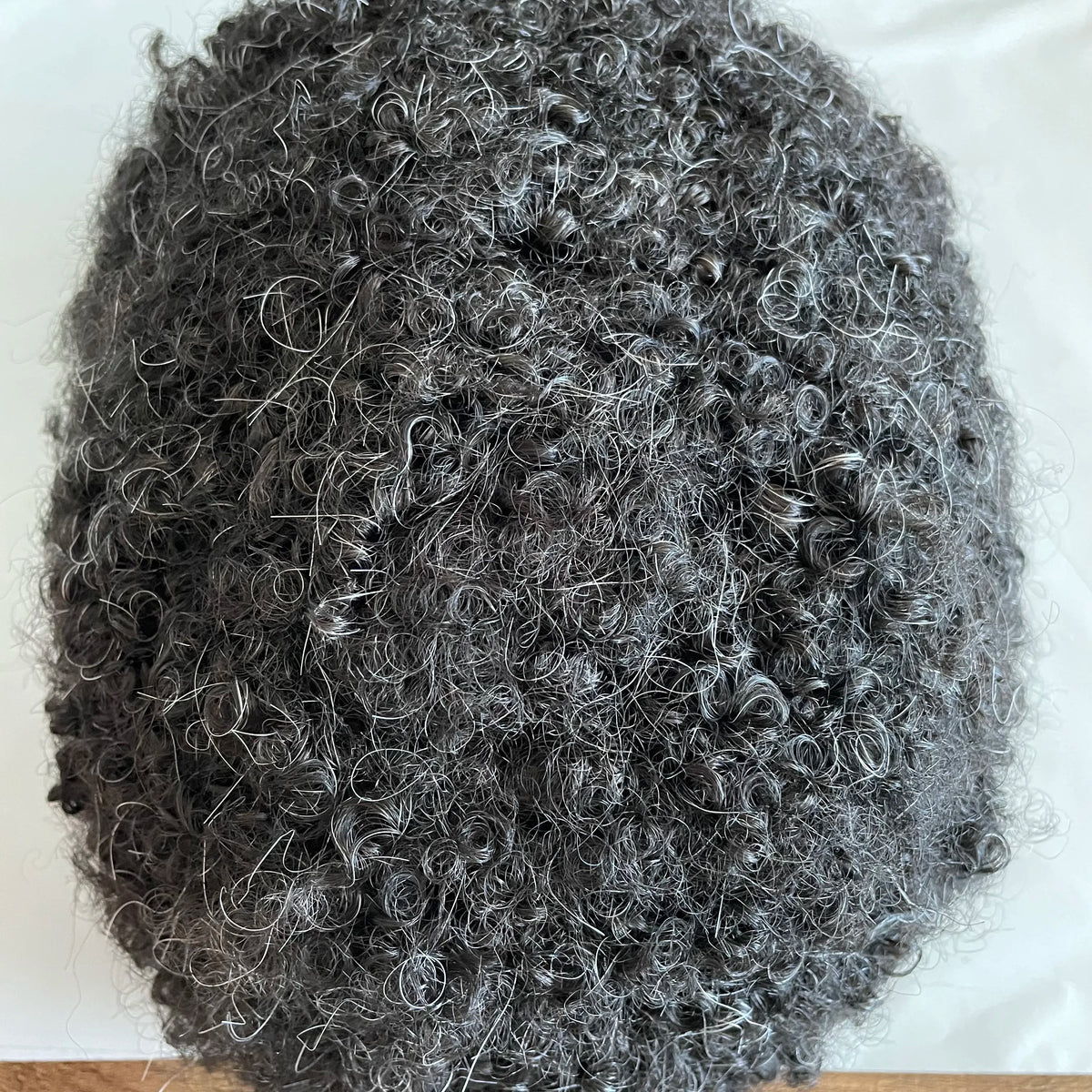 Undetectable Curly Human Hair Toupee Replacement for Women