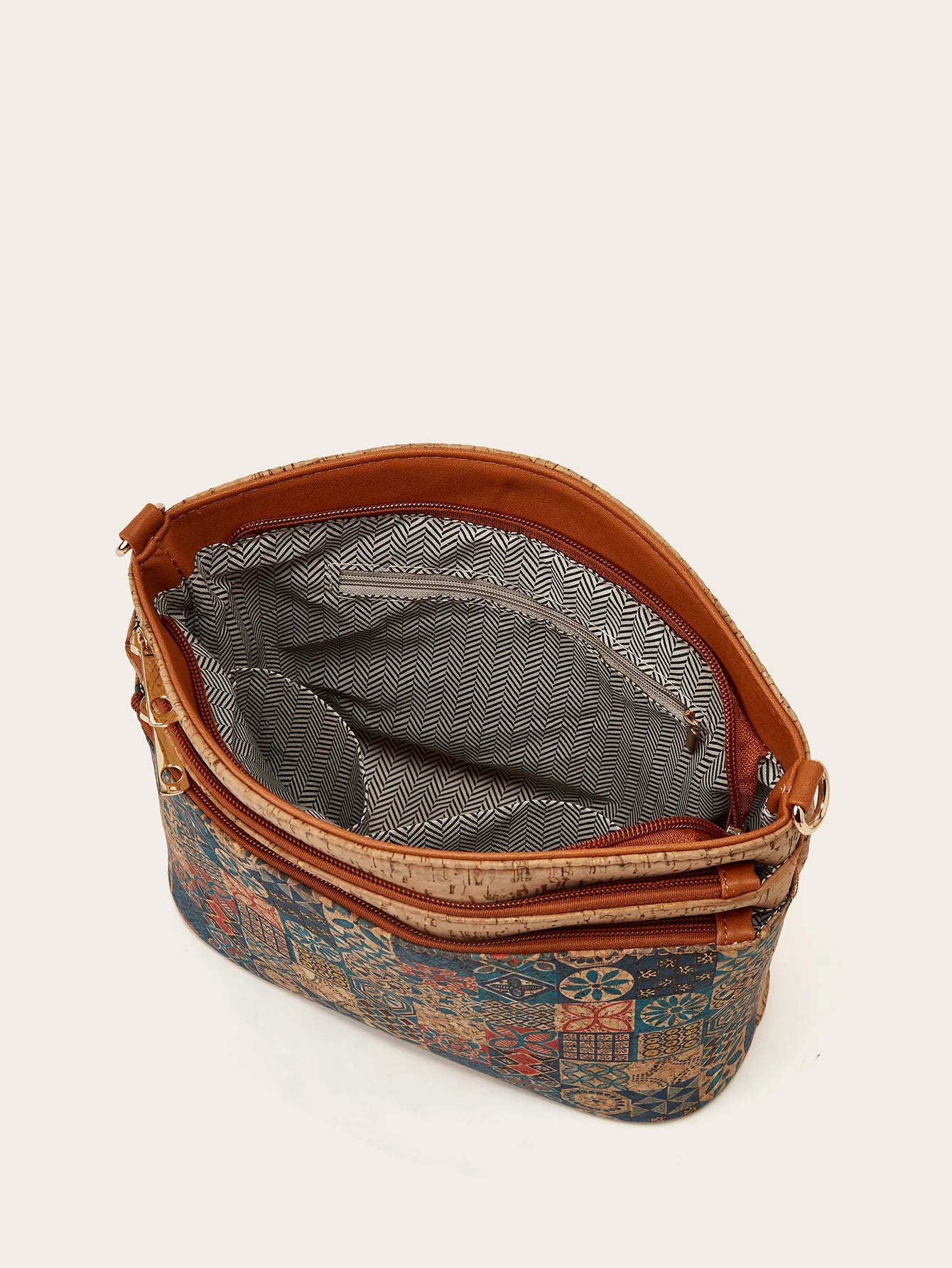New Casual Fashion Ladies Ethnic Shoulder Crossbody Personalized Hugh Retro Bark Bag