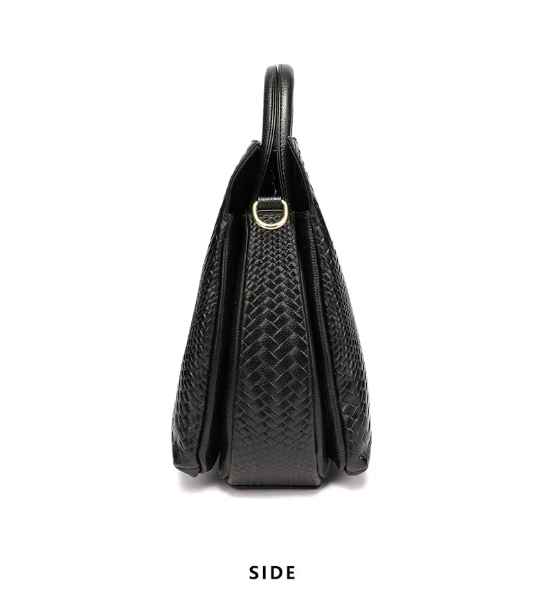 Premium Minimalist Top Layer Leather Tote Bag for Women