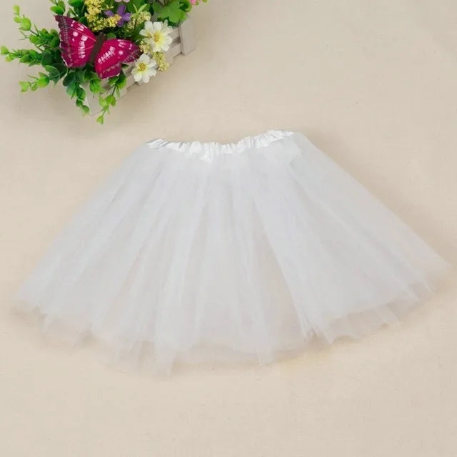 Vintage Lace Tulle Tutu Petticoat Skirt for Women